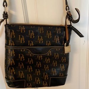 Dooney & Bourke Signature DB logo crossbody bag